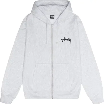 Stussy Shattered Zip Hoodie - Front